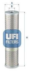 UFI Filtru, sistem hidraulic primar UFI 25.679. 00 (25.679.00)