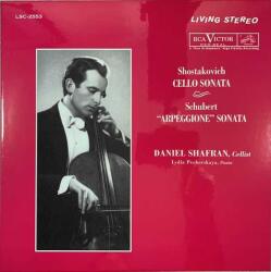  Shostakovich, Schubert, Daniel Shafran, Lydia Pecherskaya - Cello Sonata / "Arpeggione" Sonata - LP, Ltd, Re, RM, 20