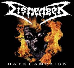  Dismember - Hate Campaign - LP, Album, Transparent Orange With Black Splatter Vinyl