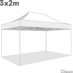 Raczio Party Service 3×2 m Classic sátor 45mm hexa (RACZ0001)