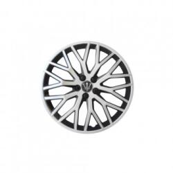 ALM Set capace roti EVO negru+argintiu 15 (ALM 250325-1)