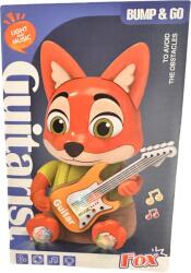  Vulpe Nick Zootopia portocalie muzicala cu chitara lumini si melodii