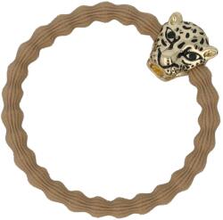 By Eloise London Gold Bling Jaguar Ластик за коса за жени цвят Camel