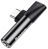 Baseus L41 USB-C - USB-C/3, 5 mm jack audió és táp adapter (CATL41-01) (CATL4101)