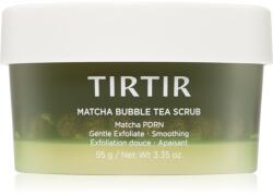 TIRTIR Matcha Bubble Tea Scrub нежно почистващ пилинг с успокояващ ефект 95 гр