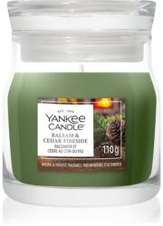 Yankee Candle Balsam & Cedar Fireside ароматна свещ Signature 110 гр