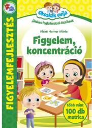 Szalay Könyvek Okoskák ovija: Figyelem koncentráció - Foglalkoztató (9789636525453) - jateknet