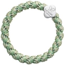 By Eloise London Silver Quatrefoil Woven culoare Pistachio