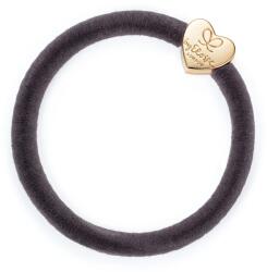 By Eloise London Velvet Gold Heart culoare French Grey