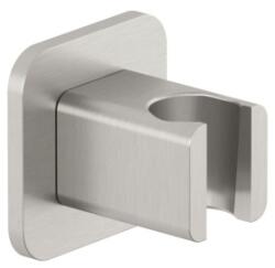 Kludi Suport de duș , Kludi A-Qa, profil patrat, montaj pe perete, brushed nickel (65558N5-00)