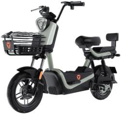 Yadea COOLJOY elektromos robogó, szürkészöld (48V 23Ah grafén, 25km/h, 800W, 58N·m, 48kg) (YADEA_COOLJOY_grey1)