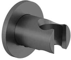 Kludi Suport de duș, Kludi A-Qa, montaj pe perete, gun metal (65557N2-00)