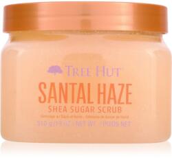 Tree Hut Shea Sugar Scrub Santal Haze cukros test peeling 510 g