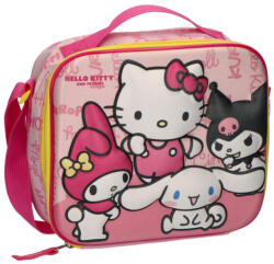  Hello Kitty Kawaii Cuties 3D thermo uzsonnás táska 24 cm (CEP2100006606) - sandori