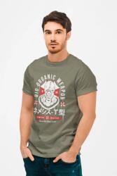 D&B Férfi/Unisex Póló MO00046 ResidentEvil Katonai zöld-Méret S (MO00046ResidentEvilMilitaryS)