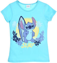  Disney Lilo és Stitch, A csillagkutya Surf gyerek rövid póló, felső 3 - 8 év / 98 - 128 cm (SNXYE10323B)