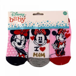  Disney Minnie Love Mam Pink baba zokni 0/6 hó (85SHU0619B0)