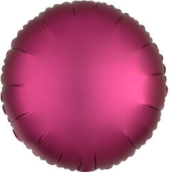  Gránátalma Silk Lustre kör fólia lufi 43 cm (DPA9914161) - sandori