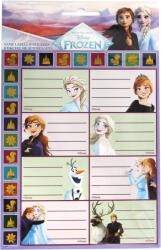  Disney Jégvarázs Forever füzetcímke matricával 16 db-os (GIM77180949) - sandori