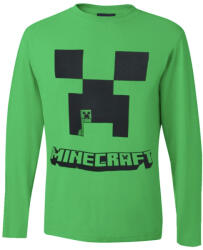  Minecraft Creeper Green gyerek hosszú ujjú póló, felső 8 év / 128 cm (85FKC480608) - sandori