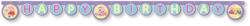  Peppa malac With Love Happy Birthday felirat 200 cm FSC (PNN98432) - sandori