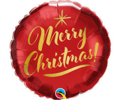  Karácsonyi Merry Christmas Red fólia lufi 46 cm (MLG898447)