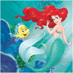  Disney Hercegnők, Ariel Curious szalvéta 20 db-os 33x33 cm FSC (PNN95457) - sandori