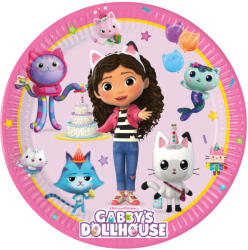  Gabi babaháza Friends papírtányér 8 db-os 20 cm FSC (PNN96038) - sandori