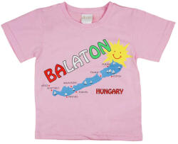  Baba, gyerek feliratos "Balaton" rövid ujjú póló (01710045110)