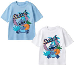  Disney Lilo és Stitch, A csillagkutya Ananas gyerek rövid póló, felső 3 - 8 év / 98 - 128 cm (FML376460)