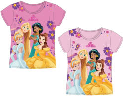  Disney Hercegnők Friendship gyerek rövid póló, felső 2 - 6 év / 92 - 116 cm (FML357728)
