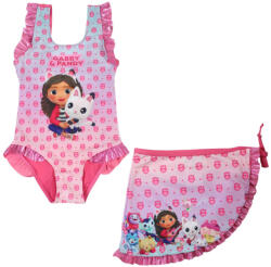  Gabi babaháza Pandy gyerek fürdőruha és sarong szett 5 - 6 év / 110 - 116 cm (85FML3584735) - sandori