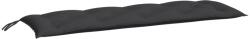 vidaXL fekete oxford szövet kerti padpárna 150 x 50 x 7 cm 1.9 kg (361609)