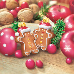  Karácsonyi Gingerbread szalvéta 20 db-os 33x33 cm (PKK761743) - sandori