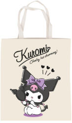  Hello Kitty Kuromi Charming vászontáska, bevásárlótáska 44 cm (MSL706483) - sandori