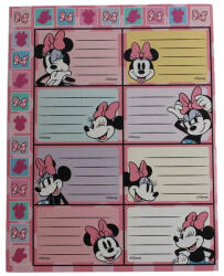  Disney Minnie Joy füzetcímke matricával 16 db-os (GIM77314449) - sandori