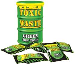 Toxic Waste Sour Candy savanyú cukorka zöld hordó 42g