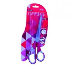 DACO Foarfeca pentru birou sau uz casnic, 19 cm, varfuri rotunjite, mov, Daco (FF102)