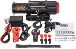 EMD Winch Troliu electric auto EMD Winch 6000lbs (2722kg), 12V, cablu sintetic 15m, raport 166: 1