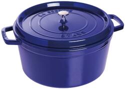 Staub - 28 cm / 6.75 literes Dark Blue- Cocotte öntöttvas fazék (1102891)