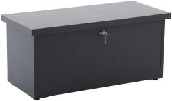  Acél tárolódoboz ülőpárnával 101 cm x 46 cm x 45 cm