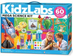 4M Set științific STEM 4M Kidzlabs - Laborator științific mare, peste 60 de experimente (4m-01730)