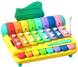 Raya Toys Pian de jucărie pentru bebeluși Raya Toys - galben (520126100)