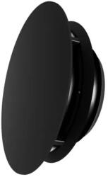 Vents VPD 125 R Black Design légszelep, befúvó és elszívó szellőzéshez, fekete (11598)