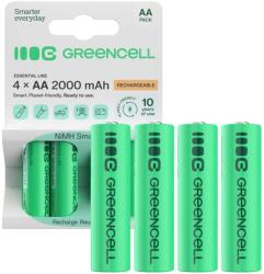 Green Cell Rechargeable HR6 ceruza akku (AA) 2000mAh 4db GR02 (GR02)