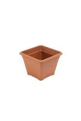 Flair Sydney 61313 terra 20x20 cm ghiveci pătrat (61313)