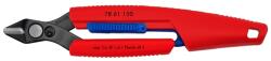 KNIPEX 78 61 150 SB Slim Knips Finomvágó fogó ütésálló műanyag ház barnított 150 mm (78 61 150 SB)