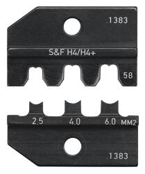 KNIPEX 97 49 58 Krimpelőbetét krimpelő rendszerfogóhoz Sajtolt PV-csatlakozókhoz Amphenol® S&F H4+ (97 49 58)