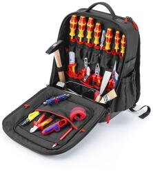 KNIPEX 00 21 51 HL S Modular X15 elektromos indító Kompakt szerszámtáska 27-részes 485 mm (00 21 51 HL S)