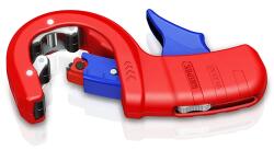 KNIPEX 90 23 02 BK DPT50 Csővágó vastag falú műanyag csövekhez 202mm (90 23 02 BK)
